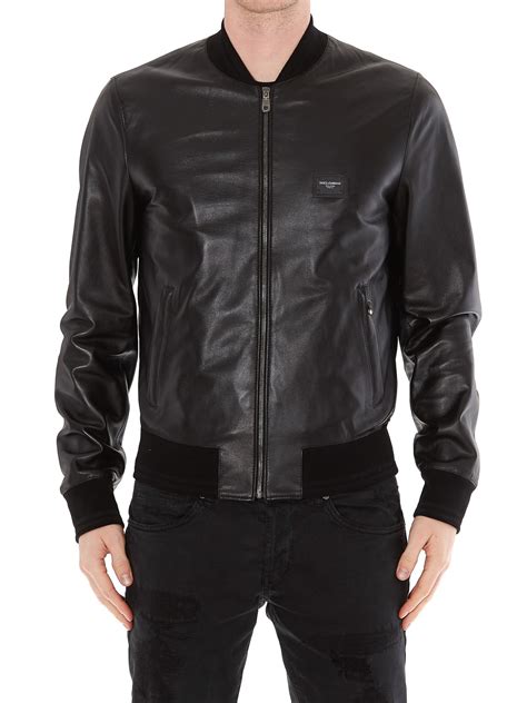 dolce gabbana lederjacke herren rb0764 8e411-d|dolce gabbana lederjacke herren.